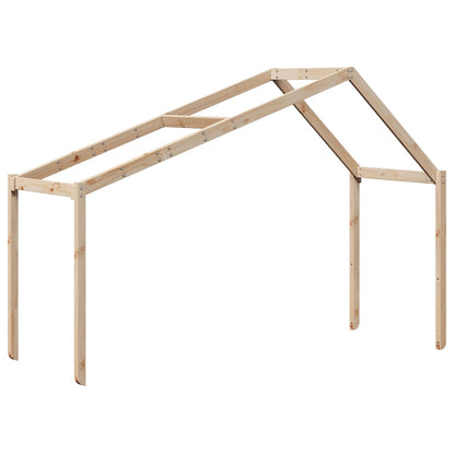 Bunk Bed Without Mattress 90X190 Cm Single Solid Wood Pine