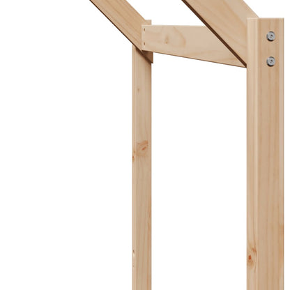 Bunk Bed Without Mattress 90X190 Cm Single Solid Wood Pine