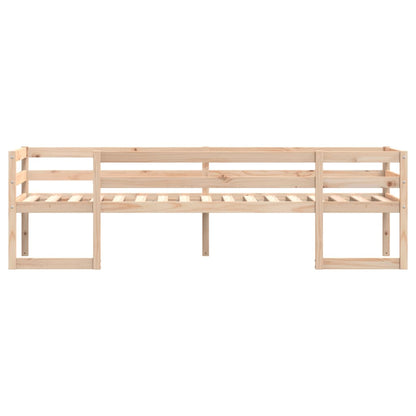 Kids' Bed Frame Without Mattress 90X190 Cm Single Solid Wood Pine