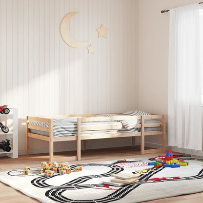 Kids' Bed Frame Without Mattress 90X190 Cm Single Solid Wood Pine