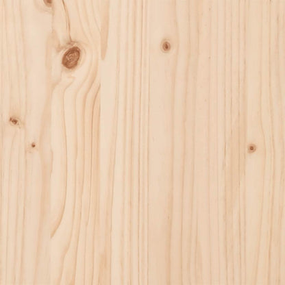 Bed Frame Without Mattress 90X190 Cm Single Solid Wood Pine