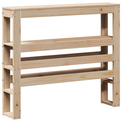 Bed Frame Without Mattress 90X190 Cm Single Solid Wood Pine