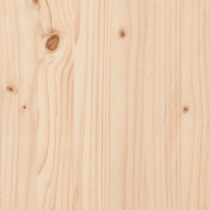 Bed Frame Without Mattress 90X190 Cm Single Solid Wood Pine
