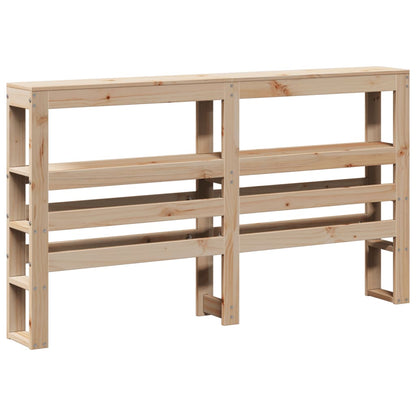 Bed Frame With Headboard Without Mattress 140X190 Cm