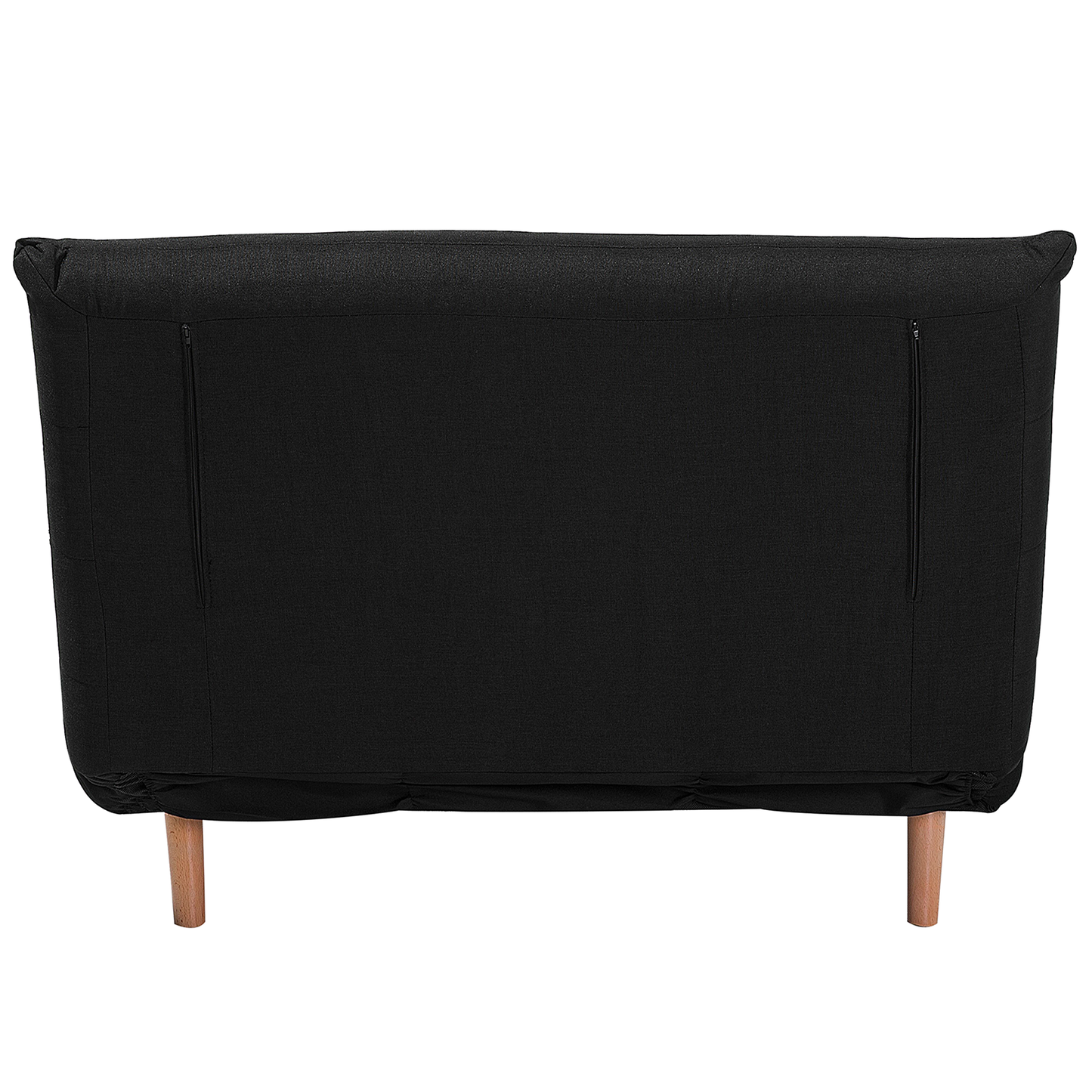 Compact Scandinavian Black Sofa Bed - 1 Seater Sleeper