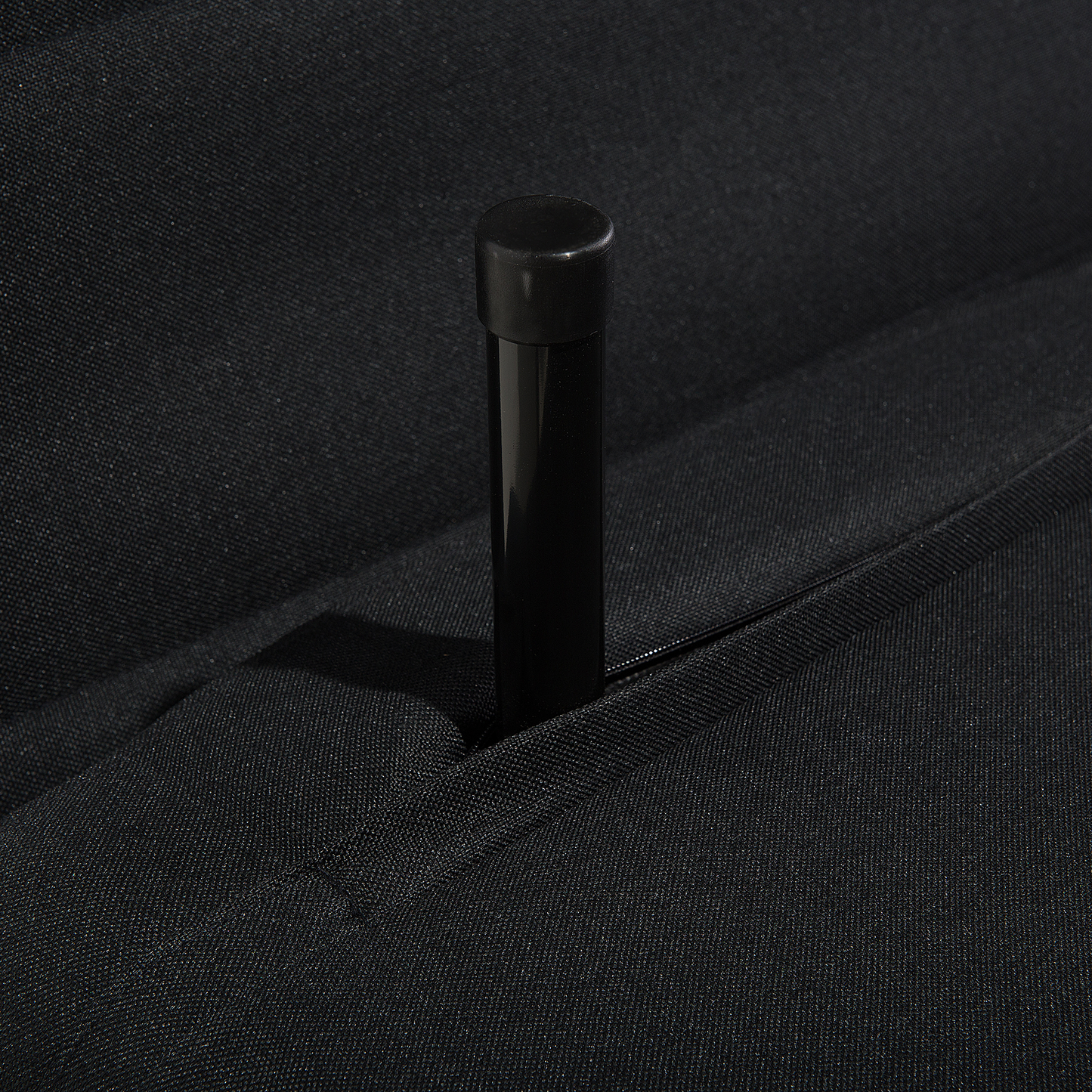 Compact Scandinavian Black Sofa Bed - 1 Seater Sleeper