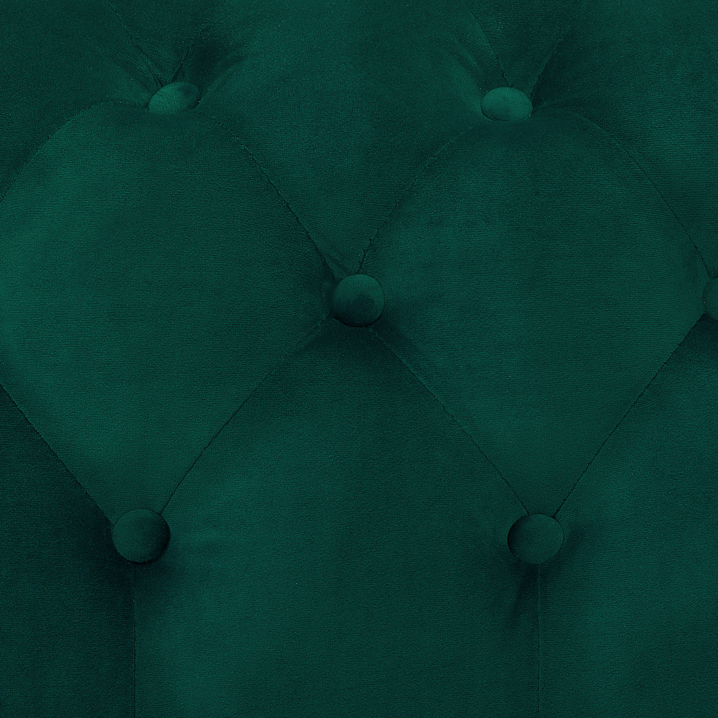 Emerald Green Velvet Chesterfield 3-Seater Sofa