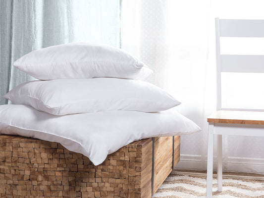 Luxurious Hypoallergenic Microfiber Bed Pillow Set - 80x80 cm