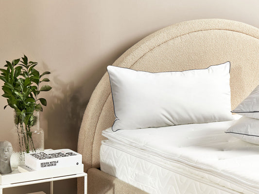 Luxury Japara Cotton Bed Pillows - Set of 2, Anti-Allergy 40x80 cm