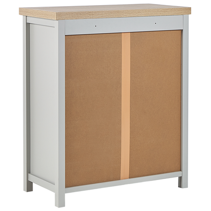 Scandinavian Grey Chest of Drawers with Soft Closing Mechanism