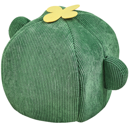 Cactus Shaped Felt Pet Bed in Green Corduroy