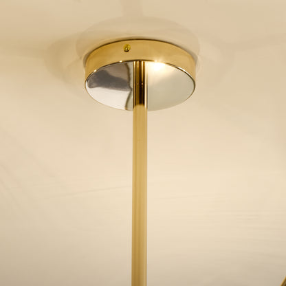 HOMCOM odern Sputnik Ceiling Lights, 10-Light Chandelier for Bedroom Living Room with E27 Base, Gold Tone